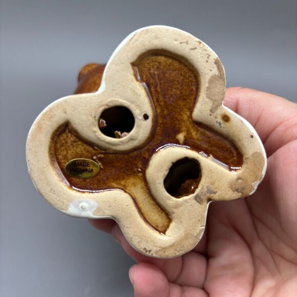 Big Sky Carvers Ceramic Moose Figurine Wire Antlers Whimsical Rustic Lodge 8" - Picture 5 of 7